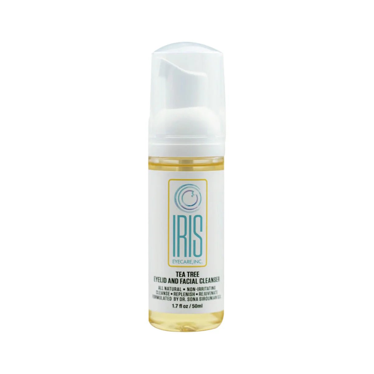 IRIS Tea Tree Cleanser Foam for Eyelids (50mL) - Dryeye Rescue
