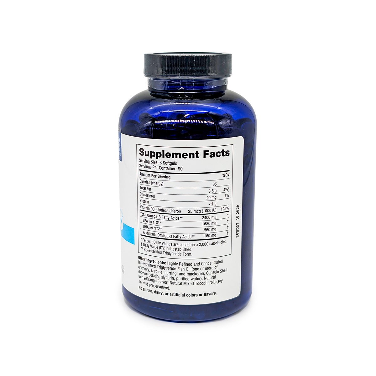 PRN DE3 Dry Eye Omega Benefits® (90/180/270ct. 1-3 Month Supply) - Dryeye Rescue