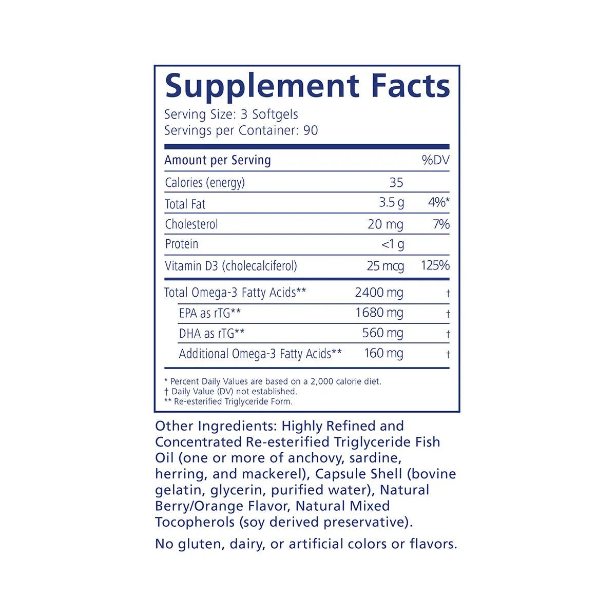 PRN Flex Omega Benefits FO3 with Vitamin D3 for Joint Health (270ct) 3-Month Supply - Dryeye Rescue