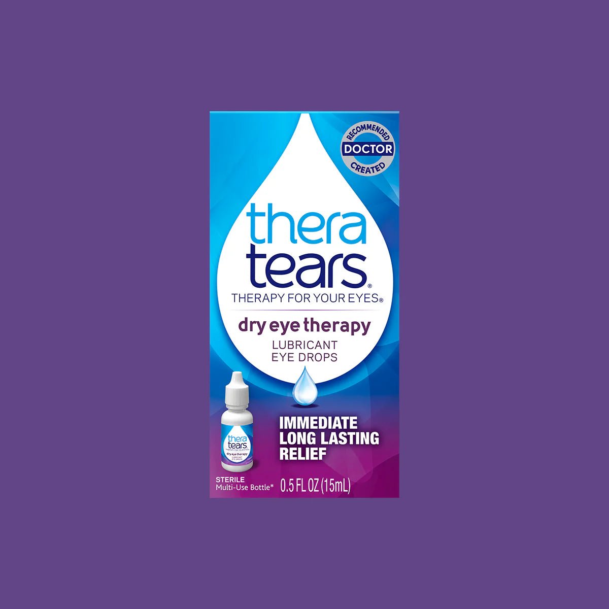 Thera Tears Lubricant Eye Drops (15mL and 30mL) - Dryeye Rescue