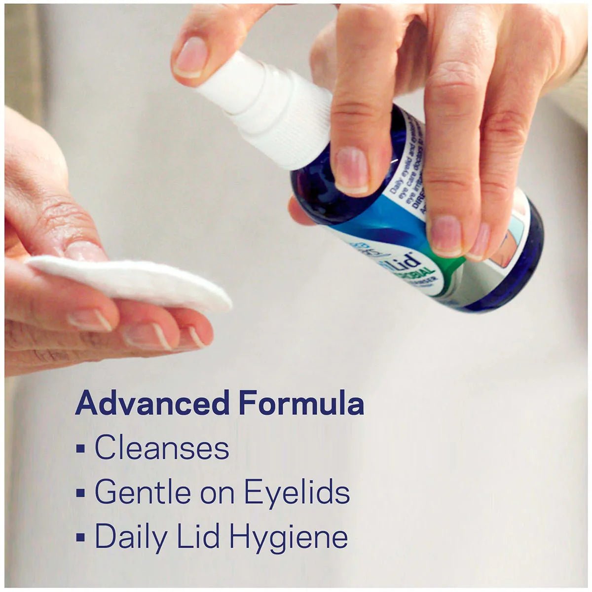 TheraTears SteriLid Antimicrobial Eyelid Cleanser, (2 fl oz Spray) - Dryeye Rescue