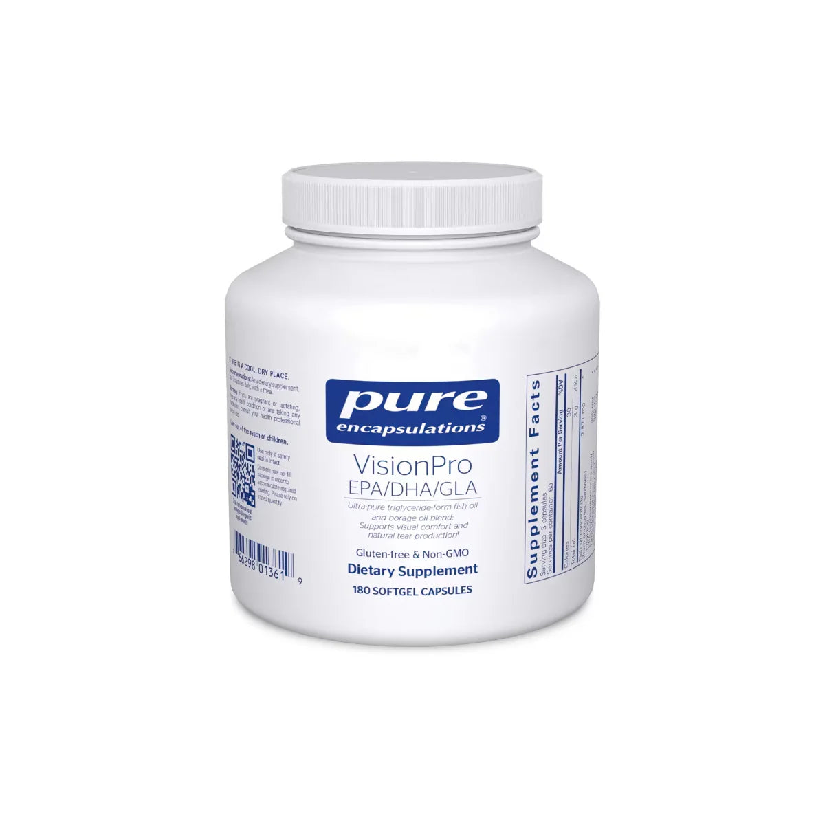 Pure Encapsulations VisionPro EPA/DHA/GLA Tear Support (90 ct - 1 Month)
