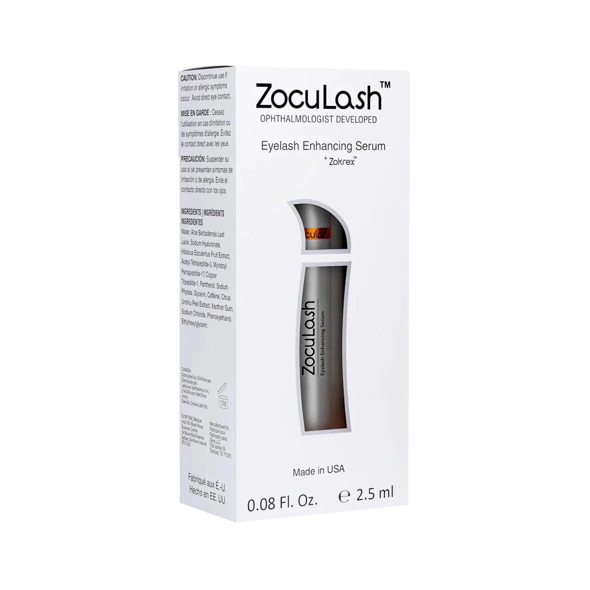 ZocuLash Eyelash Enhancing Serum (2.5mL) - Dryeye Rescue
