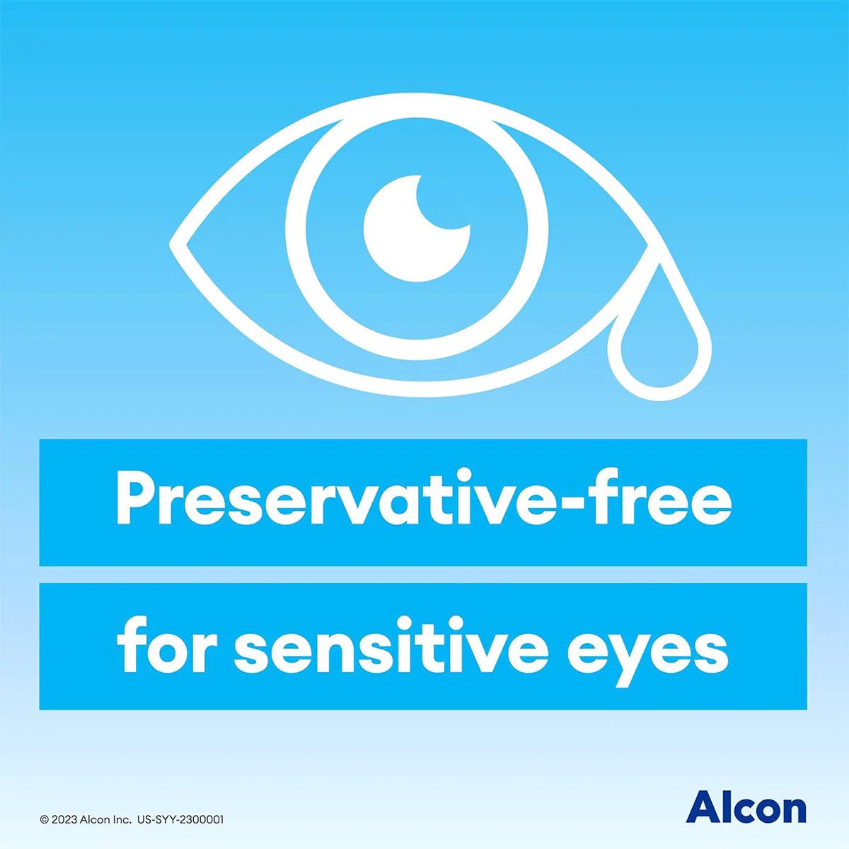Systane Hydration Preservative-Free Lubricant Eye Drops 30ct Vials, 30 Count - Dryeye Rescue