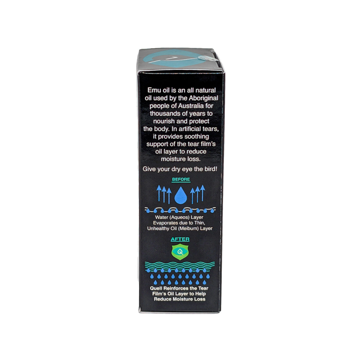 Quell Preservative-Free Lubricating Eye Drops with Manuka Honey, 10 mL