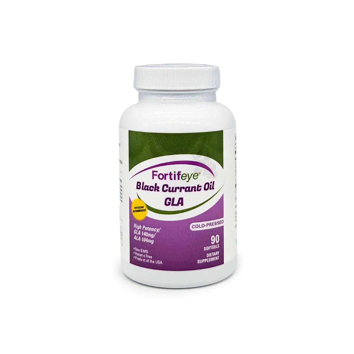 Fortifeye Black Currant Oil GLA, 90ct - Dryeye Rescue