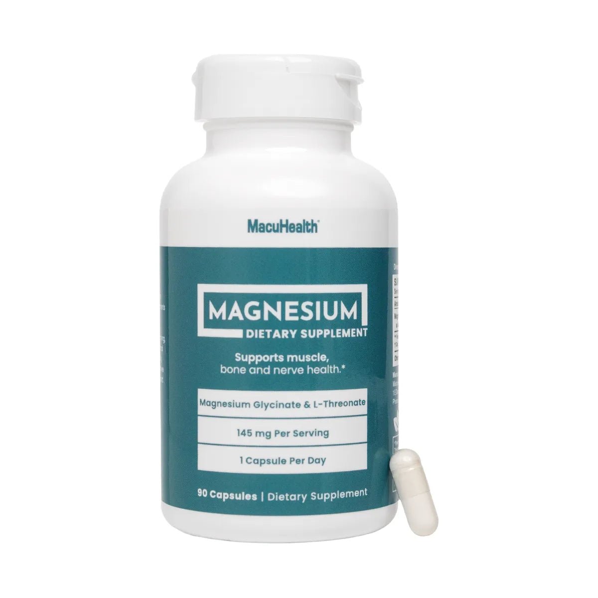 MacuHealth Magnesium Glycinate & L-Threonate Supplement - Dryeye Rescue