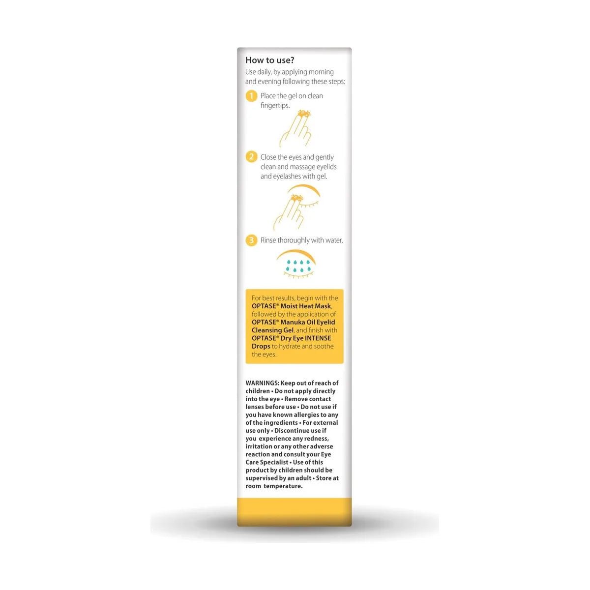 Optase Manuka Oil Eyelid Cleansing Gel (50 mL) - Dryeye Rescue