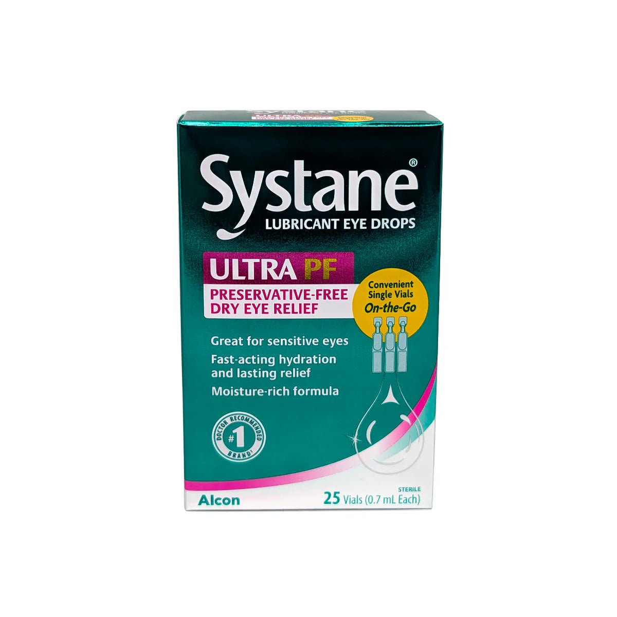 Systane Ultra Preservative-Free Eye Drops (25 vials) - Dryeye Rescue
