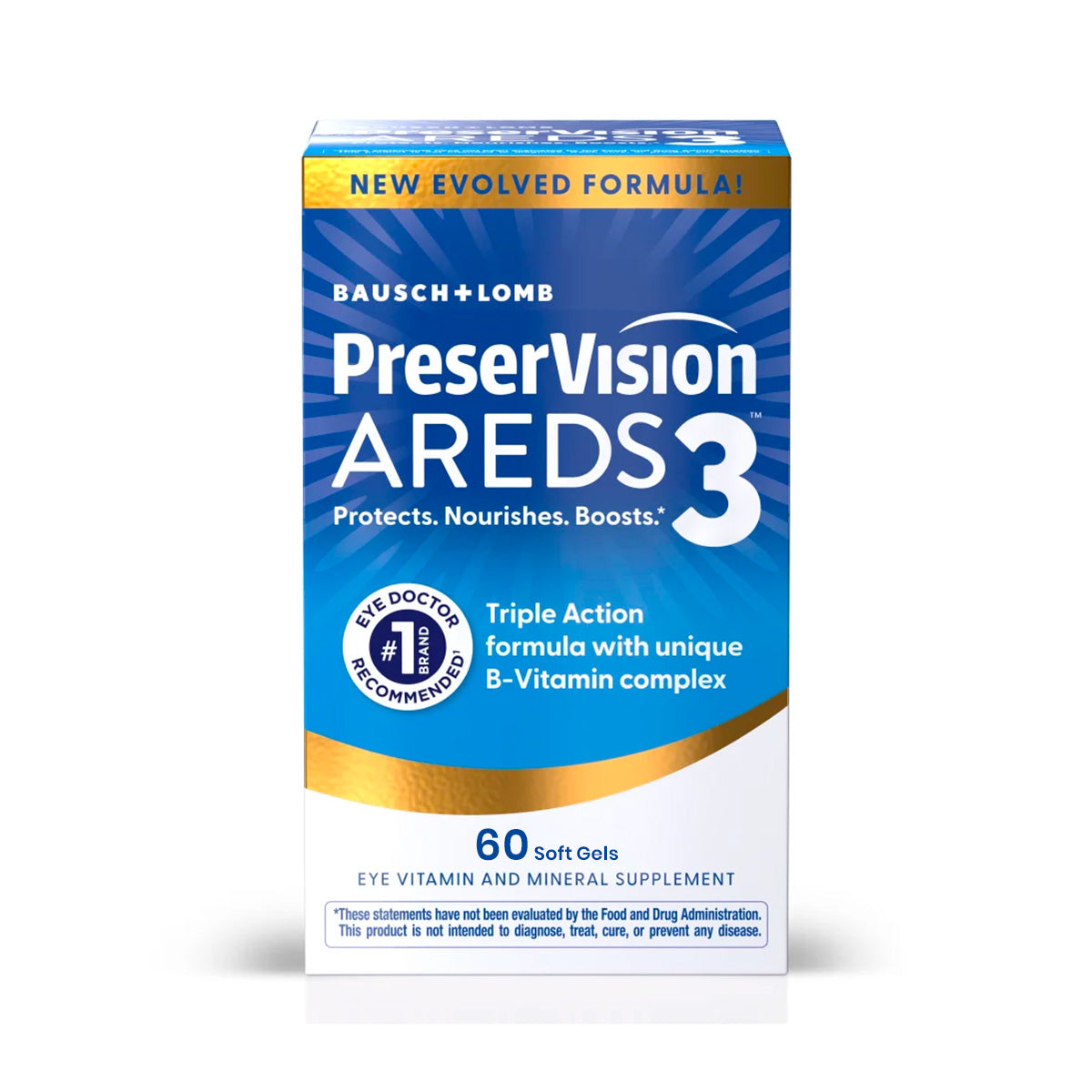 PreserVision® AREDS 3 Formula Eye Vitamin & Mineral Supplement