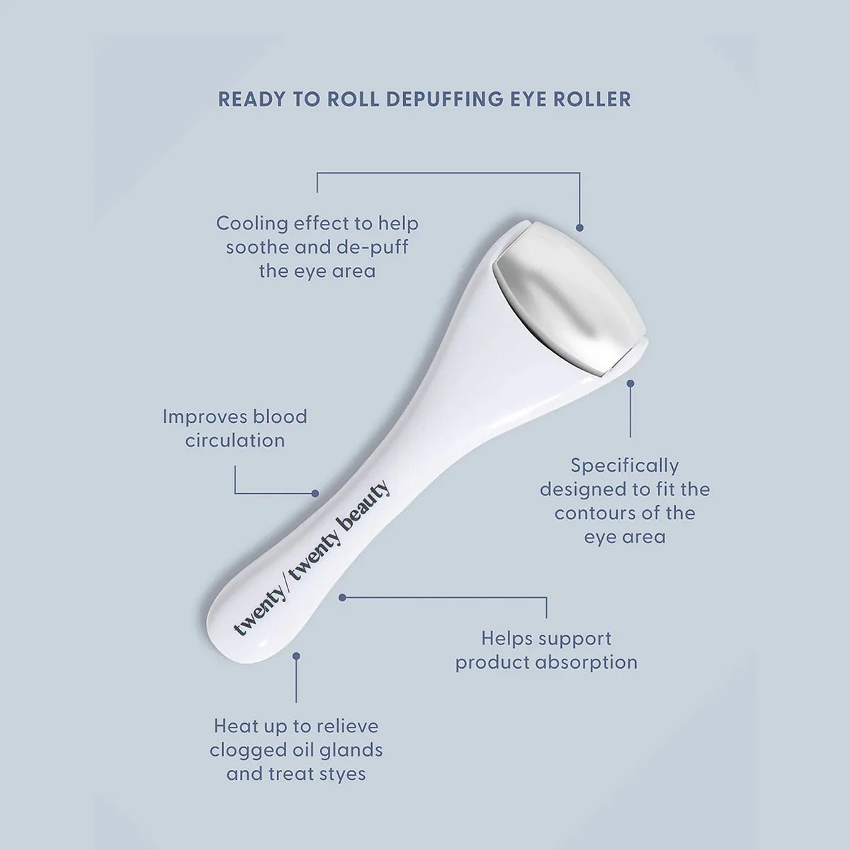 Twenty Twenty Ready To Roll Depuffing Eye Roller - Dryeye Rescue
