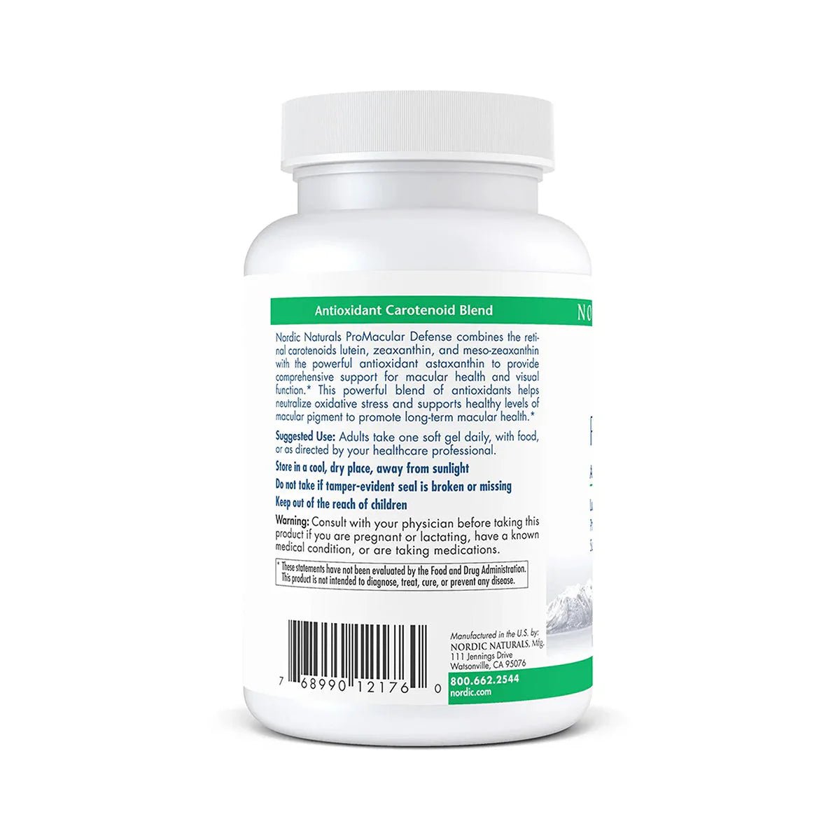 Nordic Naturals ProMacular Defense (90ct 3 Month Supply) - Dryeye Rescue