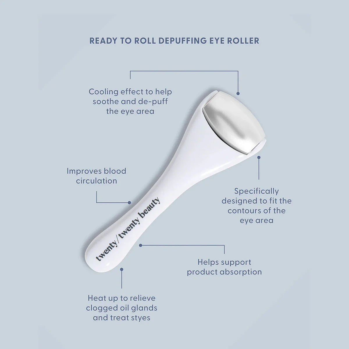 Twenty Twenty Ready To Roll Depuffing Eye Roller - Dryeye Rescue