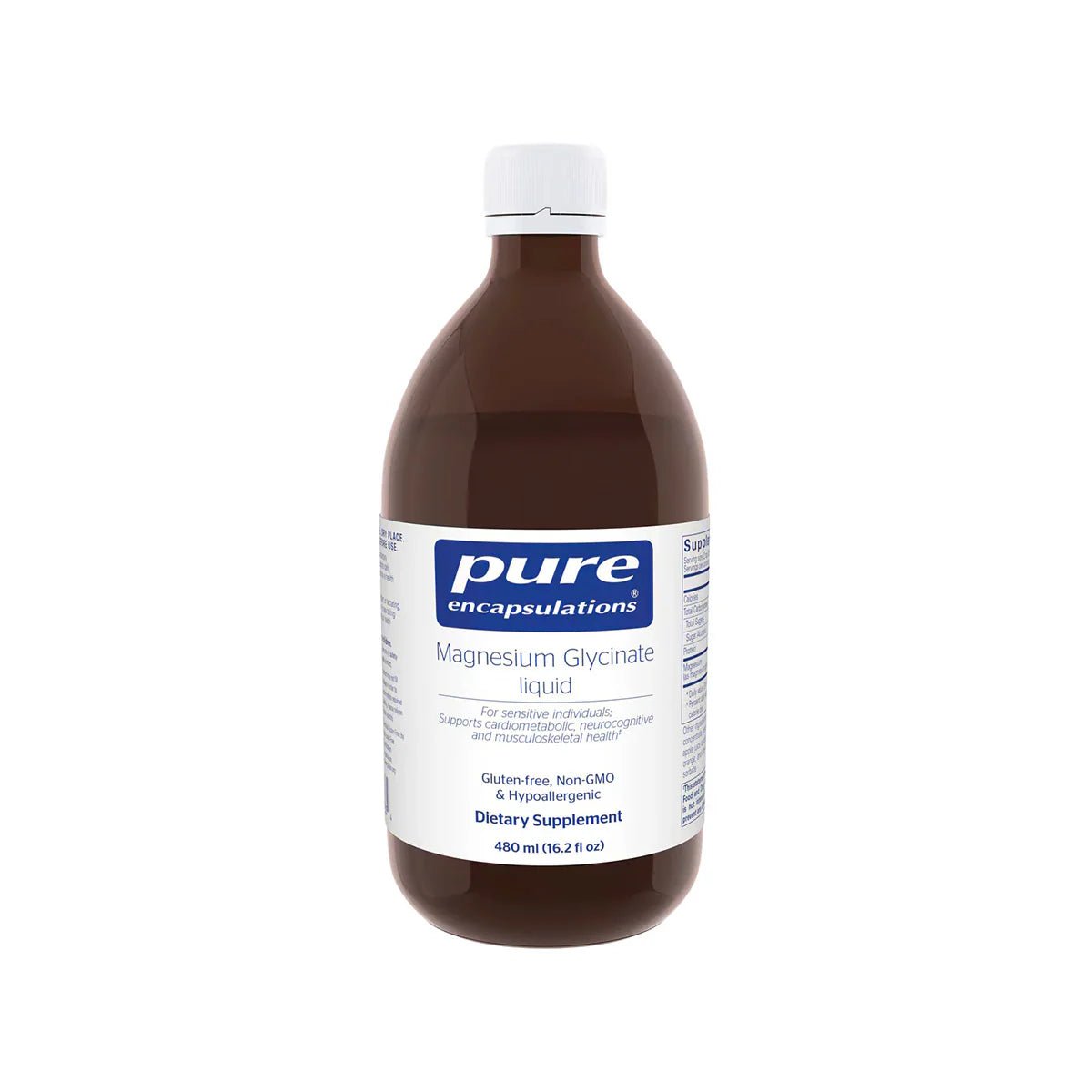 Pure Encapsulations Magnesium Glycinate liquid 480 ml - Dryeye Rescue