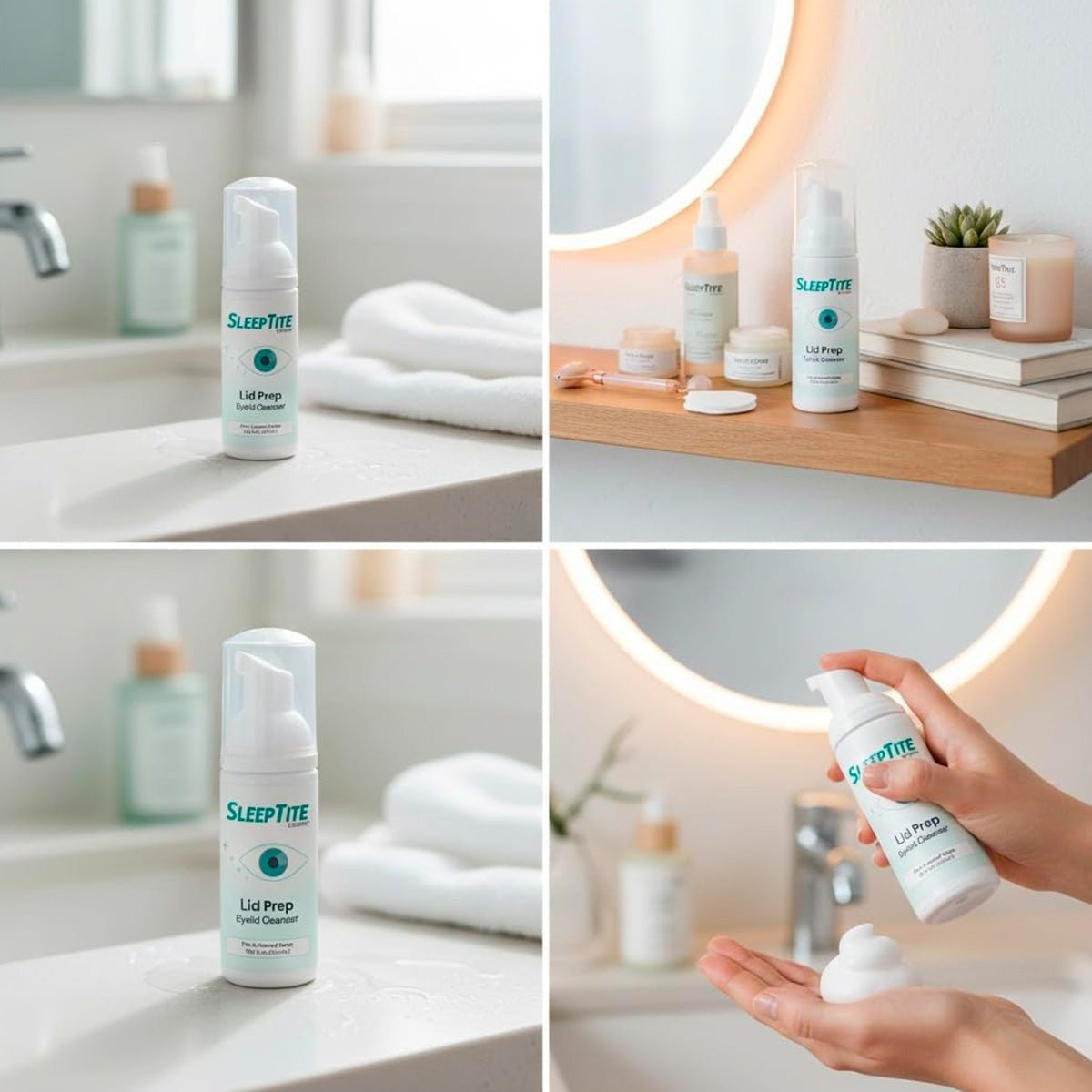 SleepTite SleepRite Lid Prep Eyelid Cleanser - Dryeye Rescue