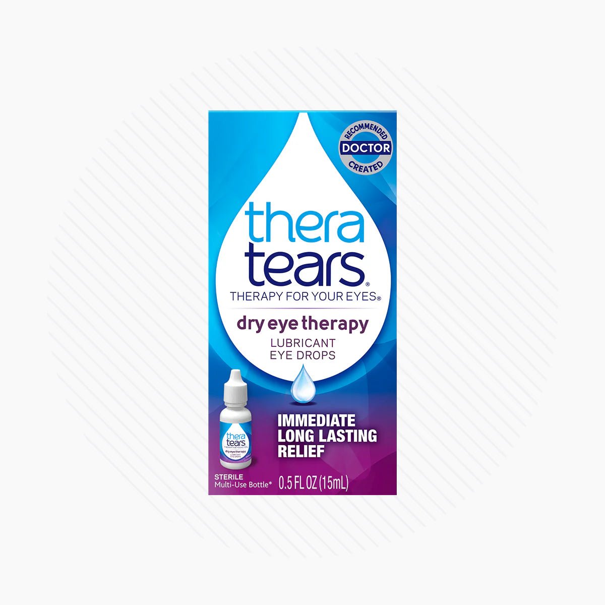 Thera Tears Lubricant Eye Drops (15mL and 30mL) - Dryeye Rescue