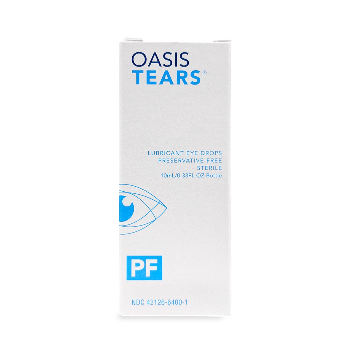 Oasis Tears Preservative - Free Eye Drops (10mL Bottle) - Dryeye Rescue