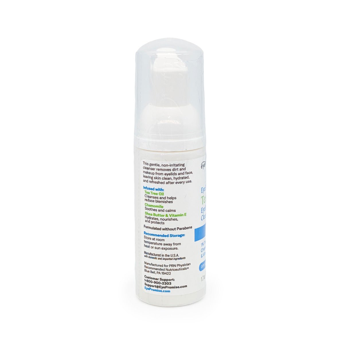 EyeEco Gentle Formula Tea Tree Eyelid & Facial Cleanser (1.69oz & 6.09oz) - Dryeye Rescue