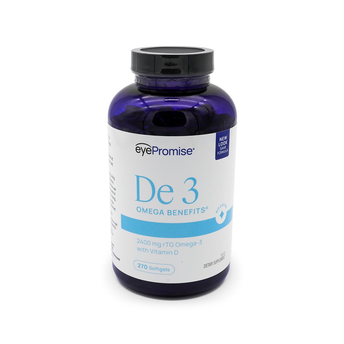 PRN DE3 Dry Eye Omega Benefits® (90/180/270ct. 1-3 Month Supply) - Dryeye Rescue