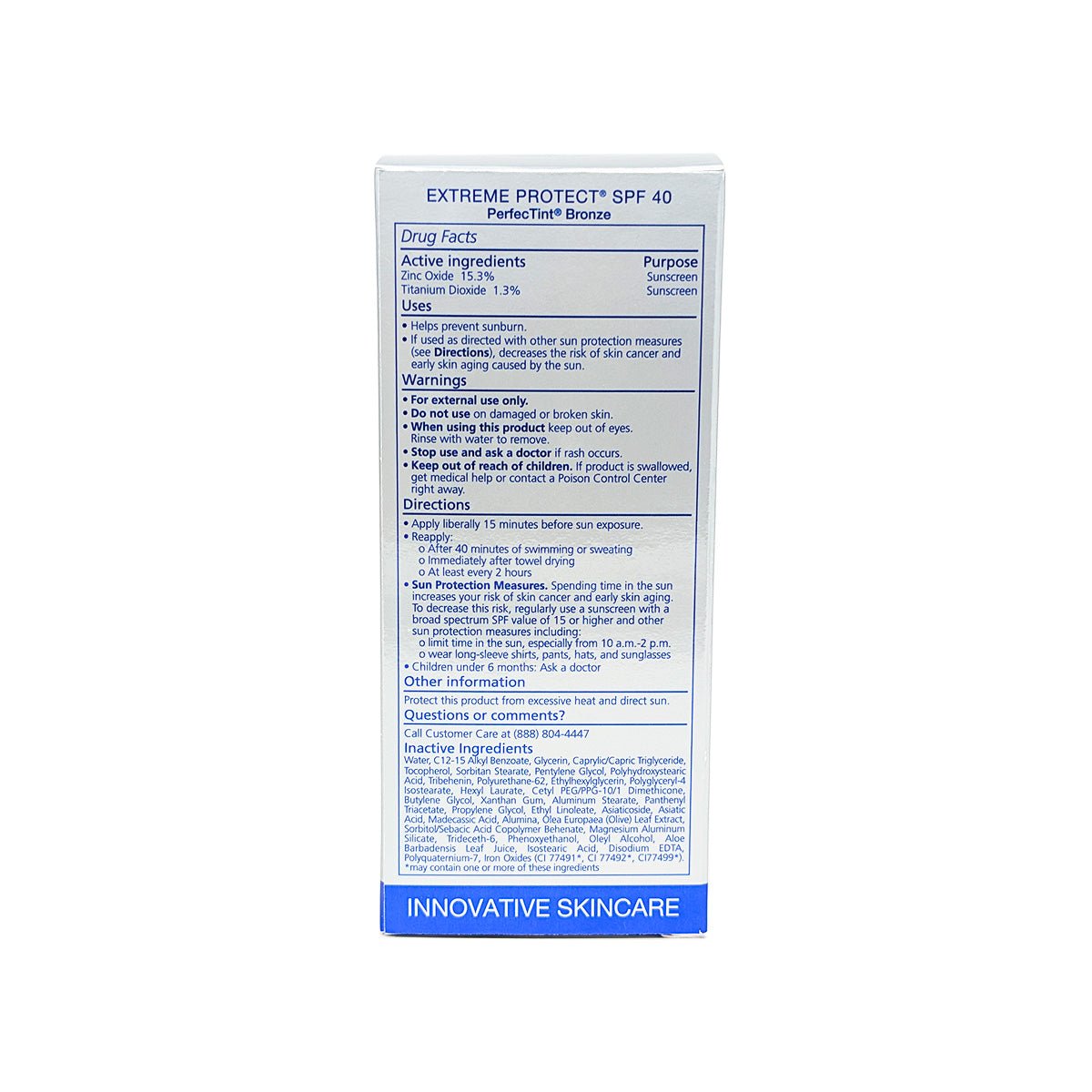 iS Clinical Extreme Protect SPF 40 Perfect Tint Bronze (100g 3.5oz) - Dryeye Rescue