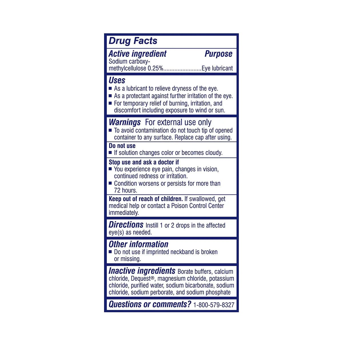 Thera Tears Lubricant Eye Drops (15mL and 30mL) - Dryeye Rescue