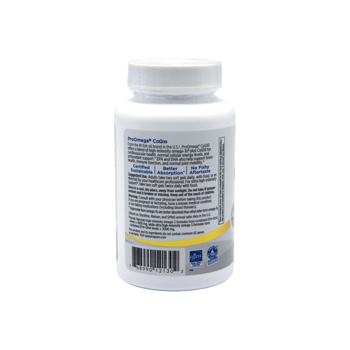 Nordic Naturals ProOmega-CoQ10 - Fish Oil with CoQ10 (60ct) - Dryeye Rescue