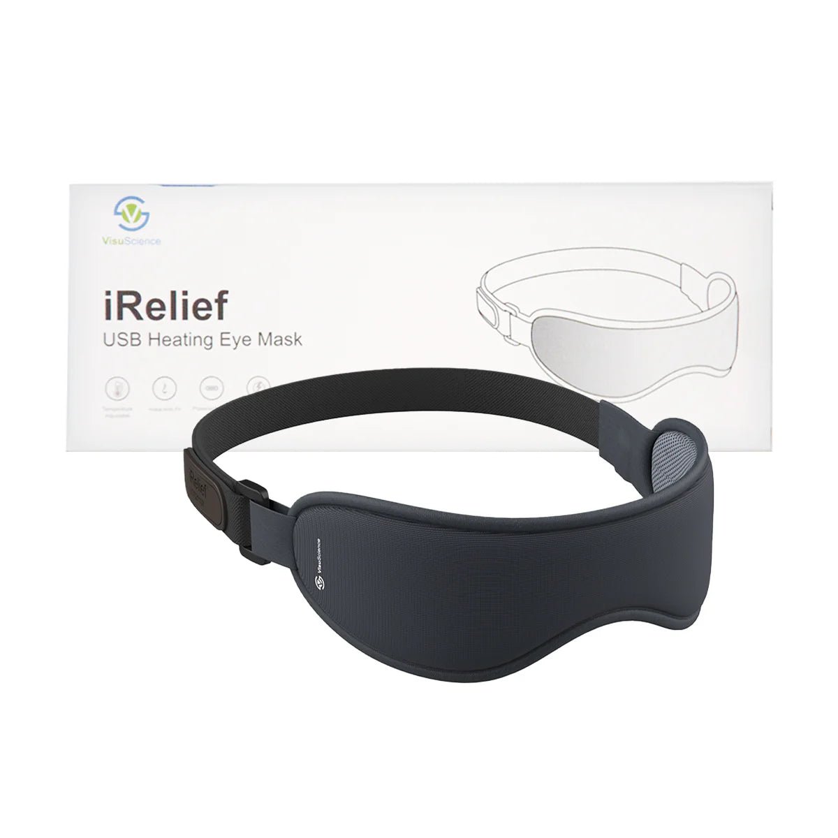 I-Relief USB Eye Heat Mask with removable insert - Dryeye Rescue