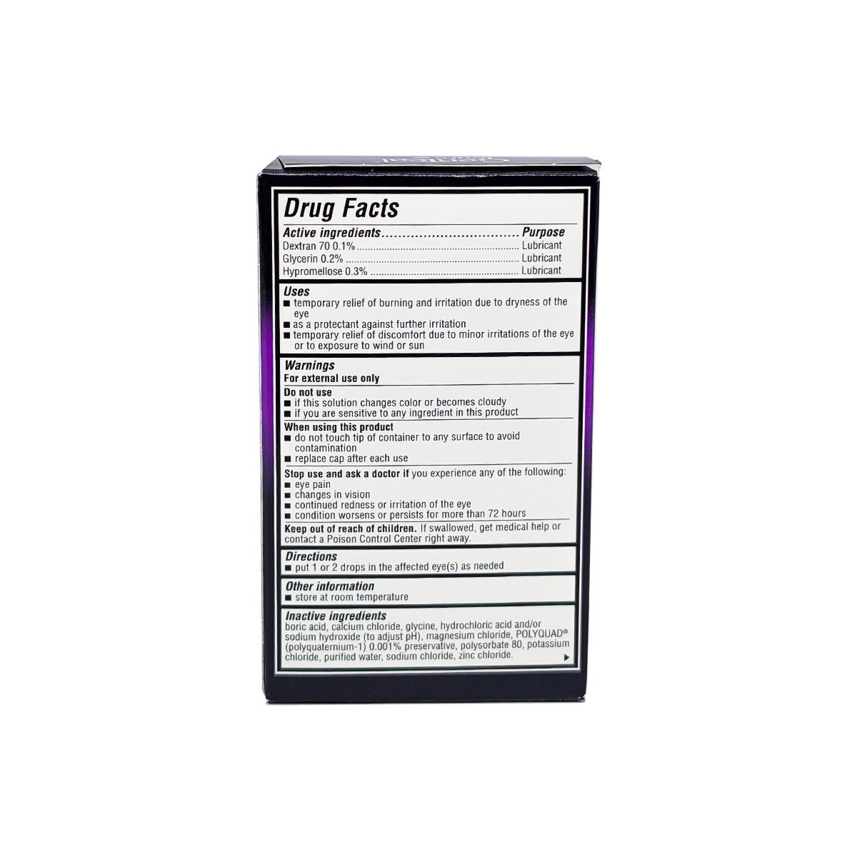 GenTeal Liquid Drops (Two 15mL Bottles) - Dryeye Rescue