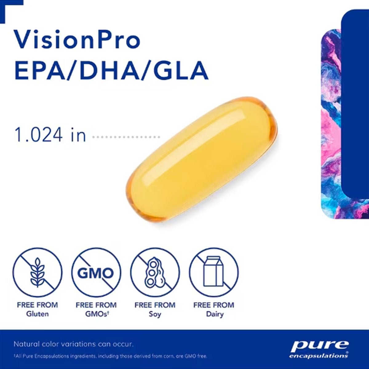 Pure Encapsulations VisionPro EPA/DHA/GLA Tear Support (90 ct - 1 Month) - Dryeye Rescue