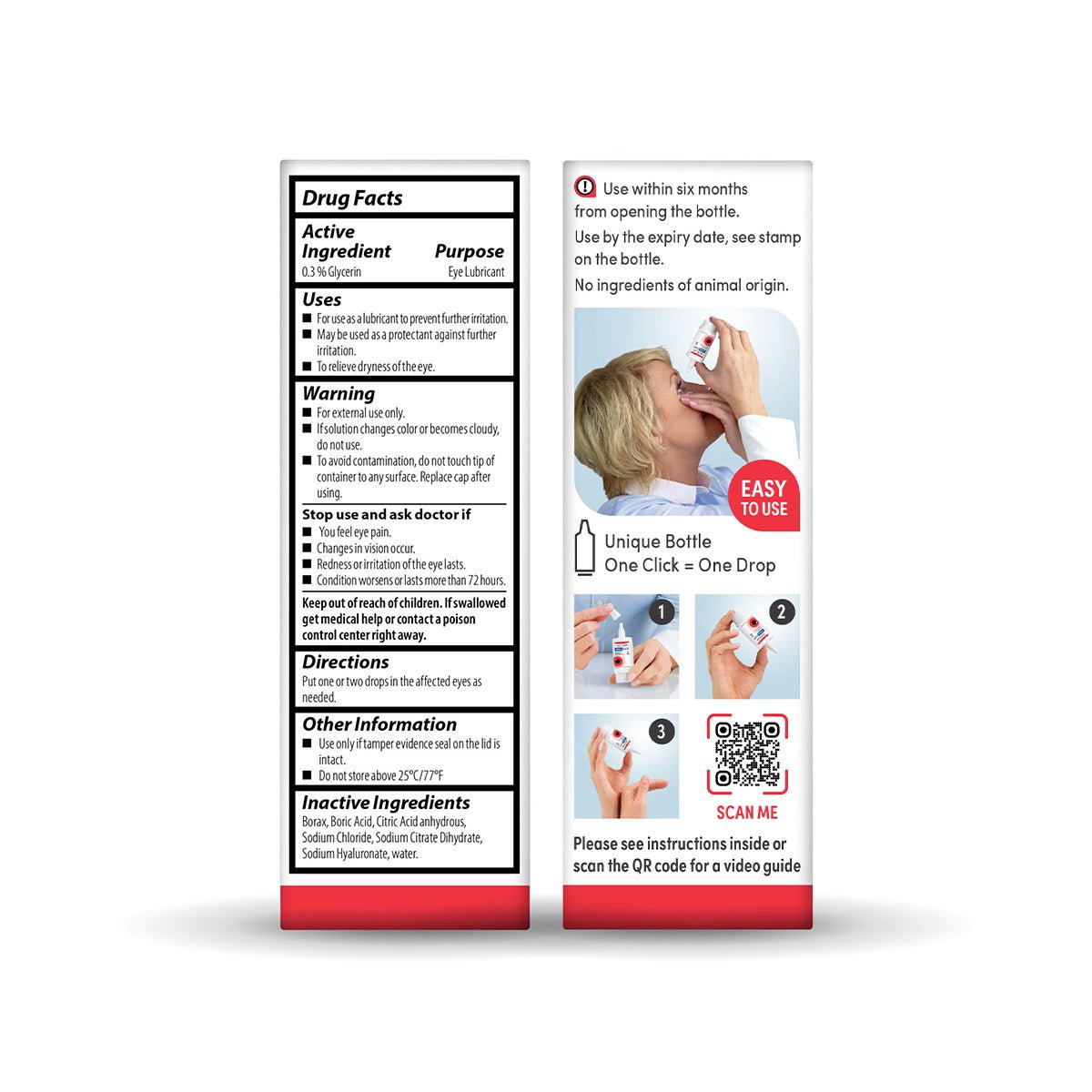 Optase Hylo Forte Dry Eye Therapy Preservative - Free Drops (10mL) - Dryeye Rescue