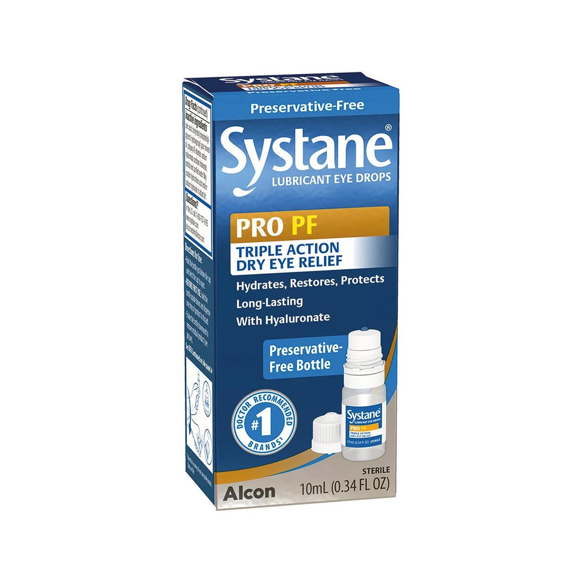 Systane® PRO PF Multi - Dose Lubricant Eye Drops – 10mL - Dryeye Rescue
