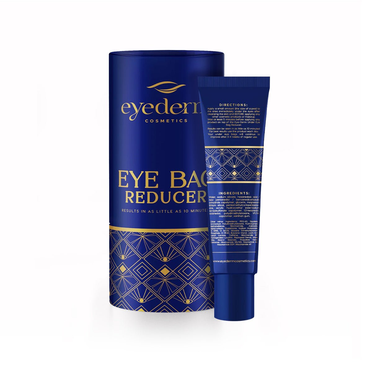EyeDerm Eye Bag Reducer Cream for dry, tired and puffy eyes - Dryeye Rescue