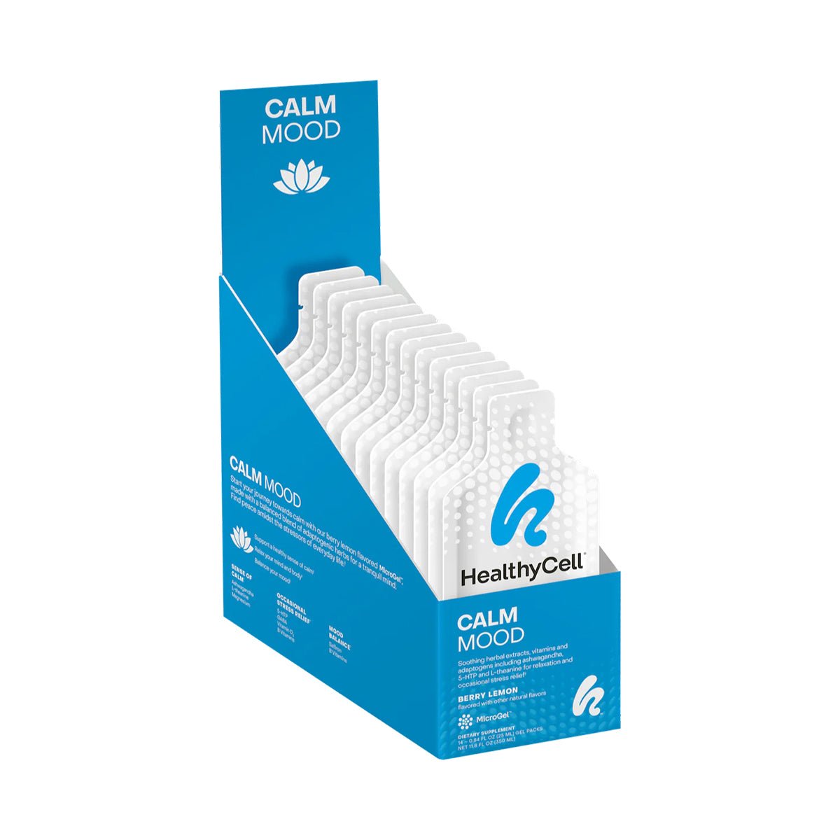 HealthyCell Calm Mood for Relaxation and Stress Support (14ct) - Dryeye Rescue
