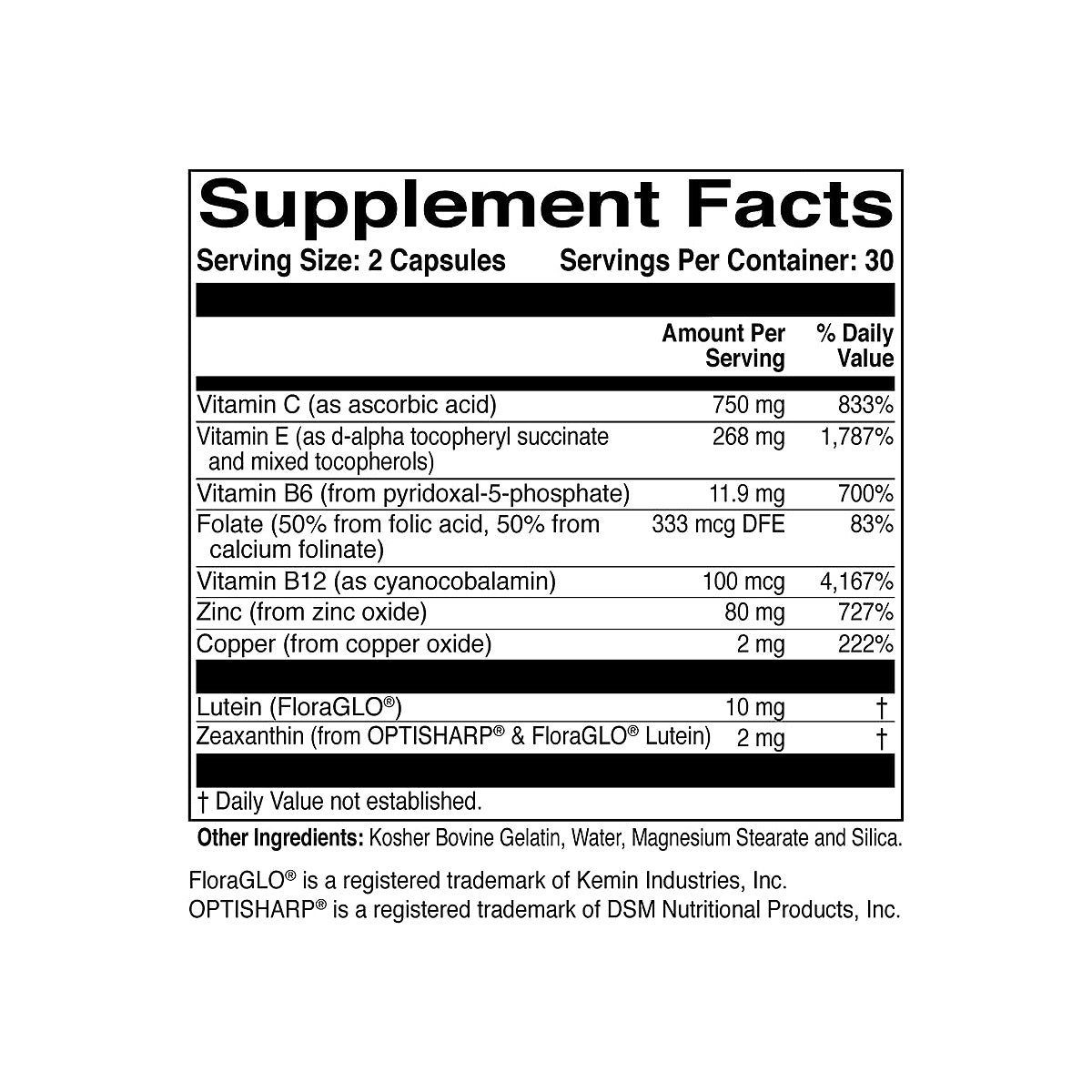 MacularProtect AREDS2 – Targeted Support for Macular Health (60ct) - Dryeye Rescue