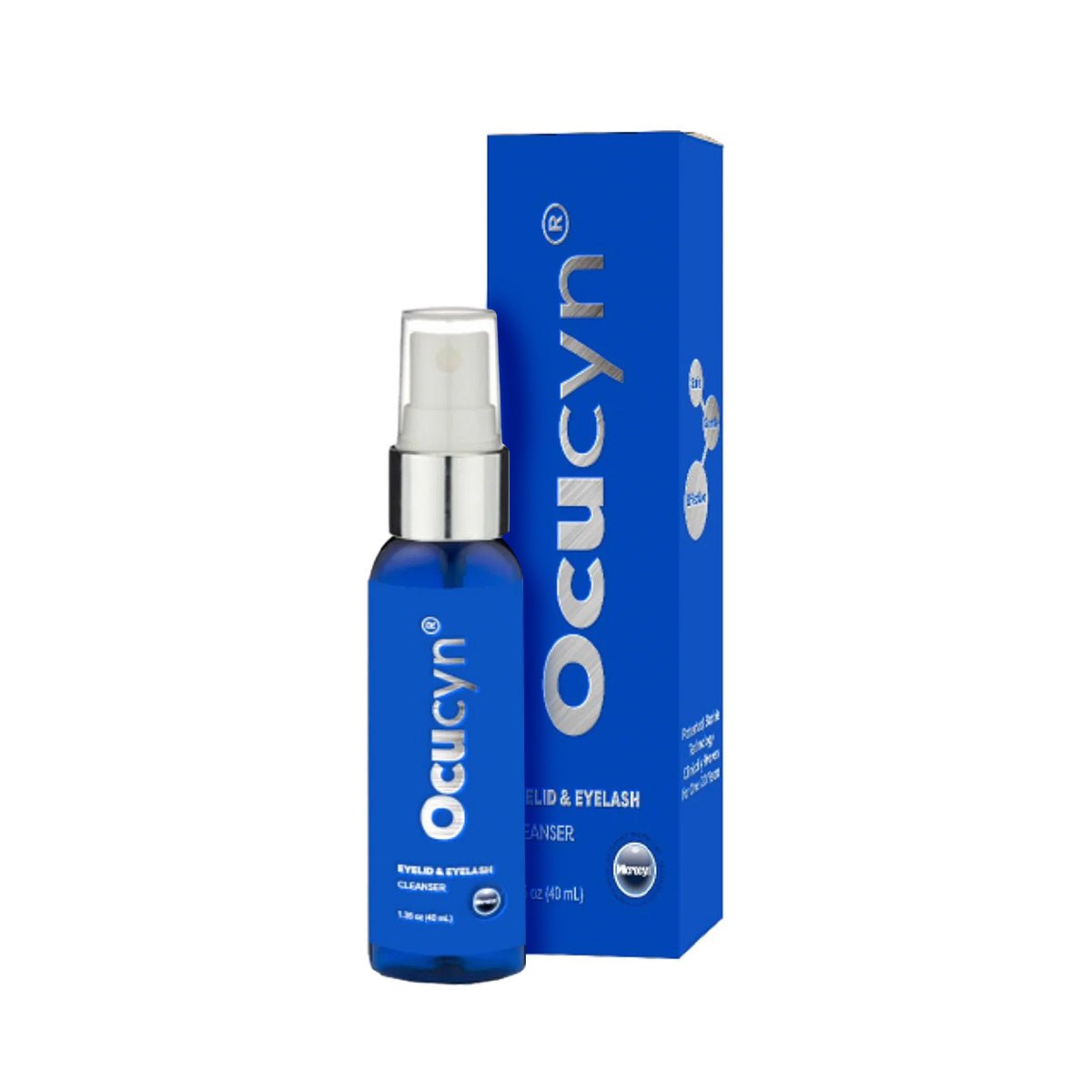 Ocucyn Eyelid and Eyelash Cleanser Hypochlorous Acid 2 oz - Dryeye Rescue