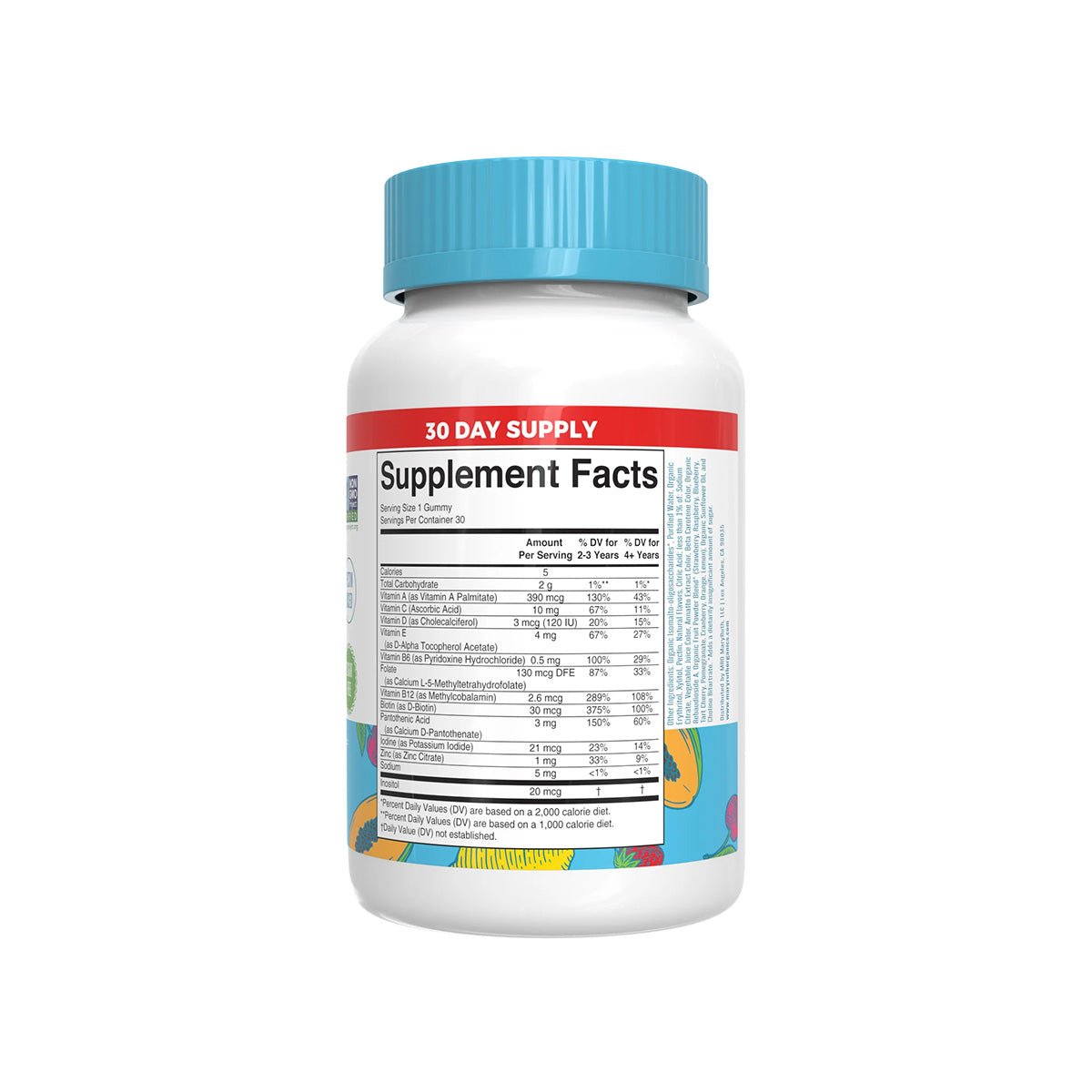 Mary Ruth's Kids Multivitamin Gummies (60ct) 2 - Month Supply - Dryeye Rescue