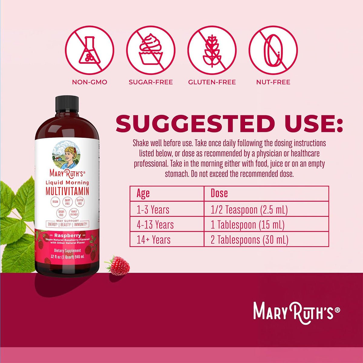Mary Ruth's Liquid Morning Multivitamin (30 oz) - Dryeye Rescue