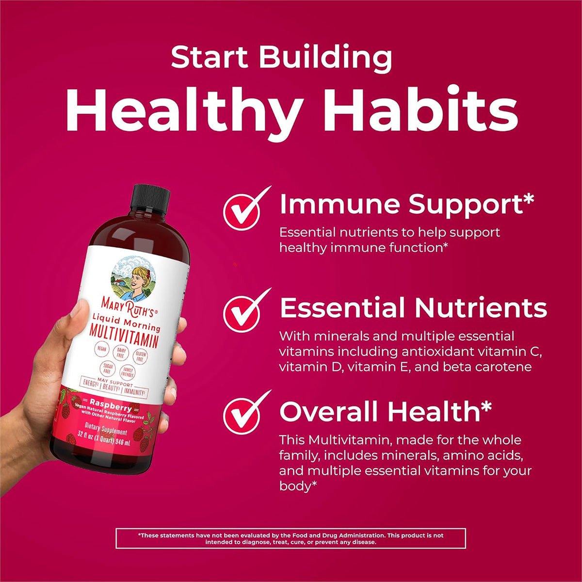 Mary Ruth's Liquid Morning Multivitamin (30 oz) - Dryeye Rescue