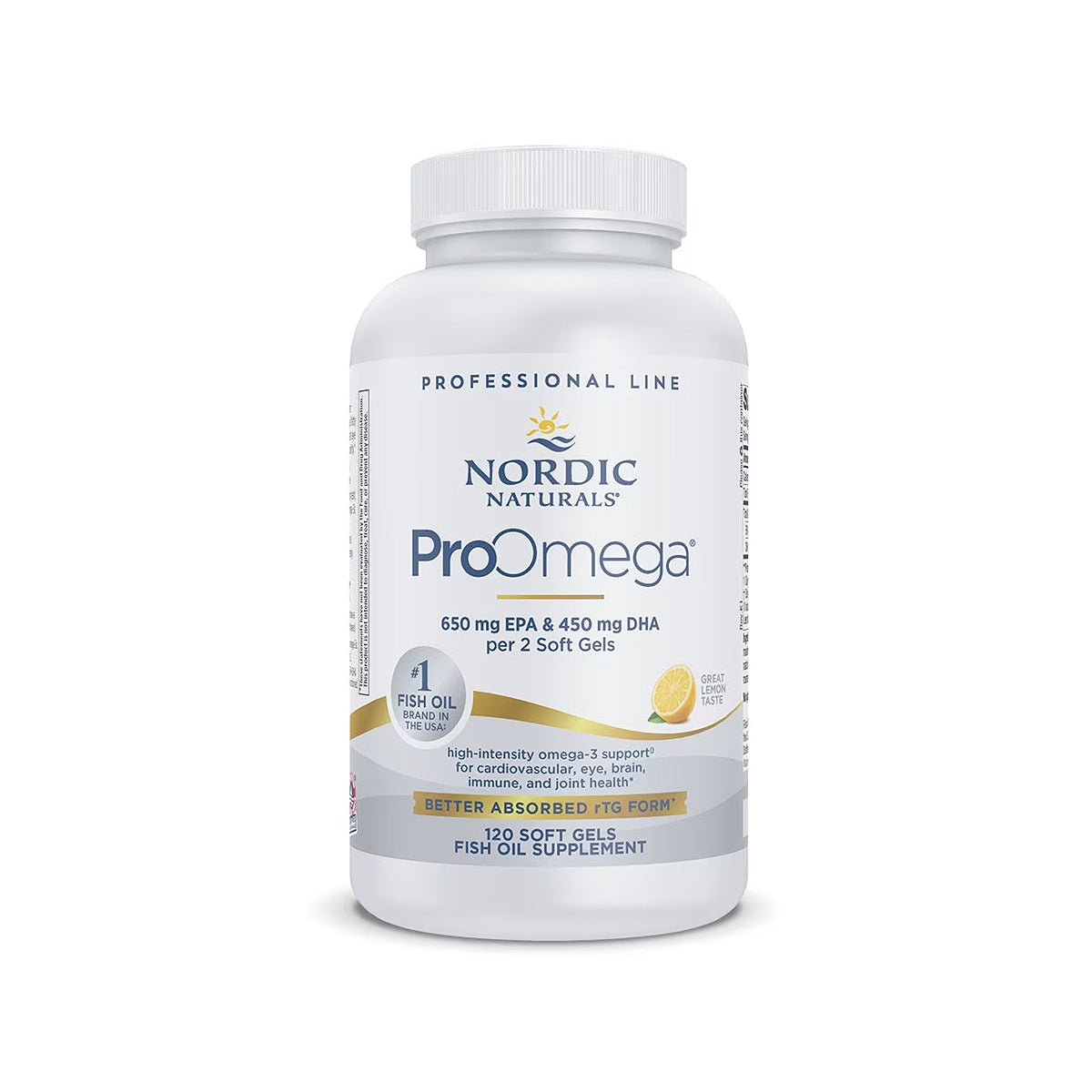 Nordic Naturals ProOmega, Lemon Flavor, Omega Supplement (3 Sizes) - Dryeye Rescue