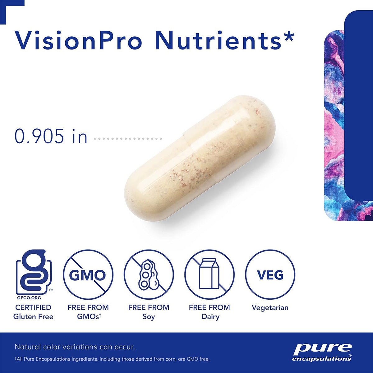 Pure Encapsulations VisionPro Nutrients, Multivitamin for Maintaining Healthy Vision (90 ct.) - Dryeye Rescue