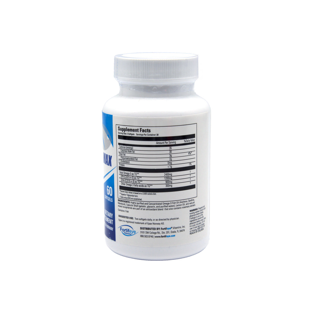 Fortifeye Super Omega-3 Max (60ct)