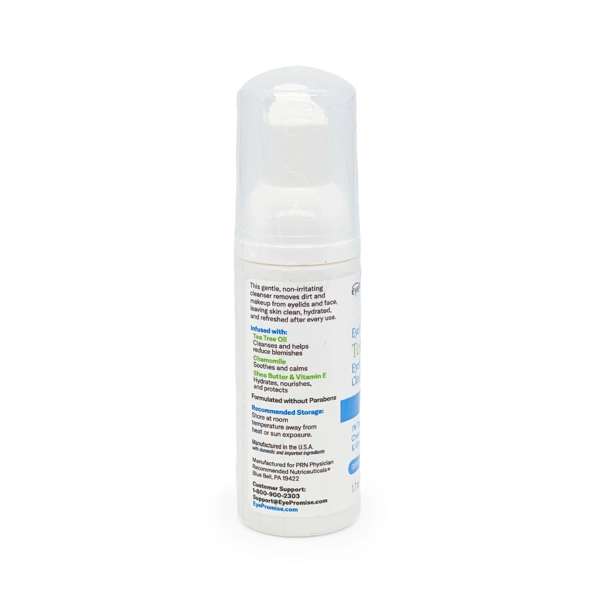 EyeEco Gentle Formula Tea Tree Eyelid & Facial Cleanser (1.69oz & 6.09oz) - Dryeye Rescue