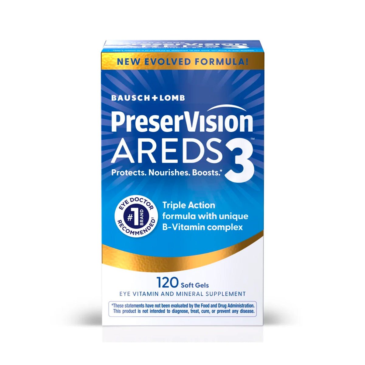 PreserVision® AREDS 3 Formula Eye Vitamin & Mineral Supplement - Dryeye Rescue