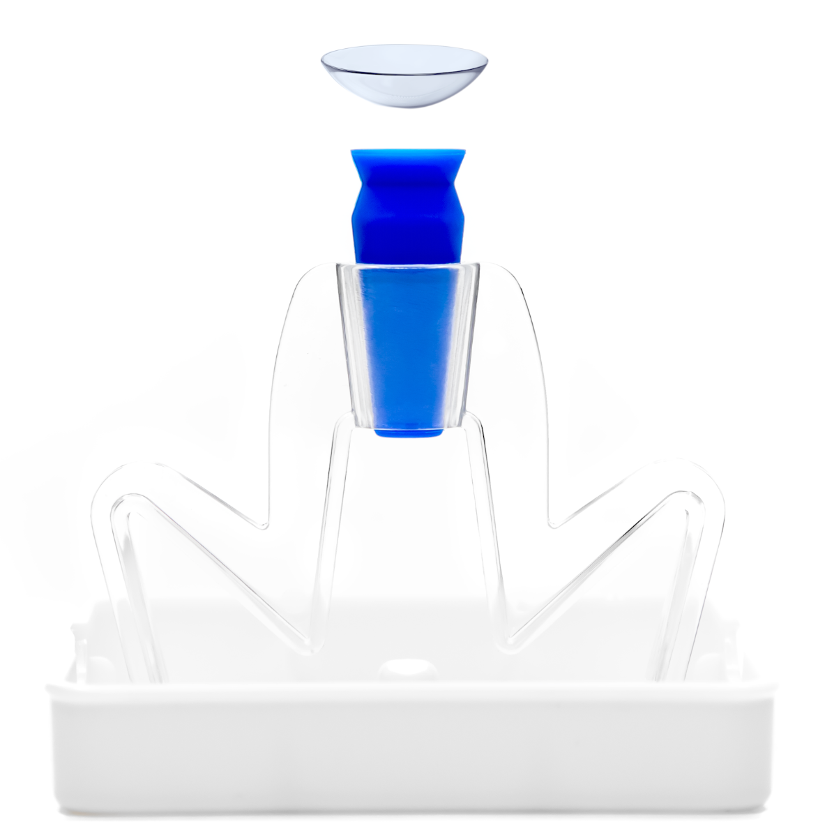LensBase Contact Lens Inserter – Clean, Safe, and Easy Contact Lens Insertion Tool