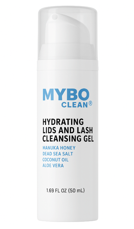 MyboClean Hydrating Lids and Lash Cleansing Gel (1 Bottle) - Dryeye Rescue