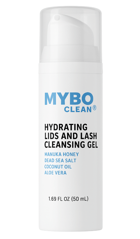 MyboClean Hydrating Lids and Lash Cleansing Gel (1 Bottle) - Dryeye Rescue