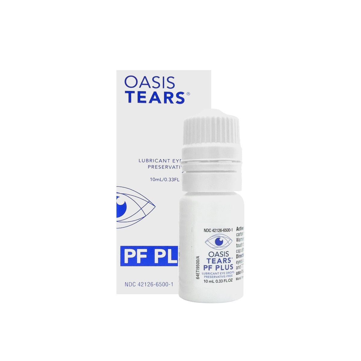 Oasis Tears Plus Preservative - Free Eye Drops (10ml Multi - drop Bottle) - Dryeye Rescue