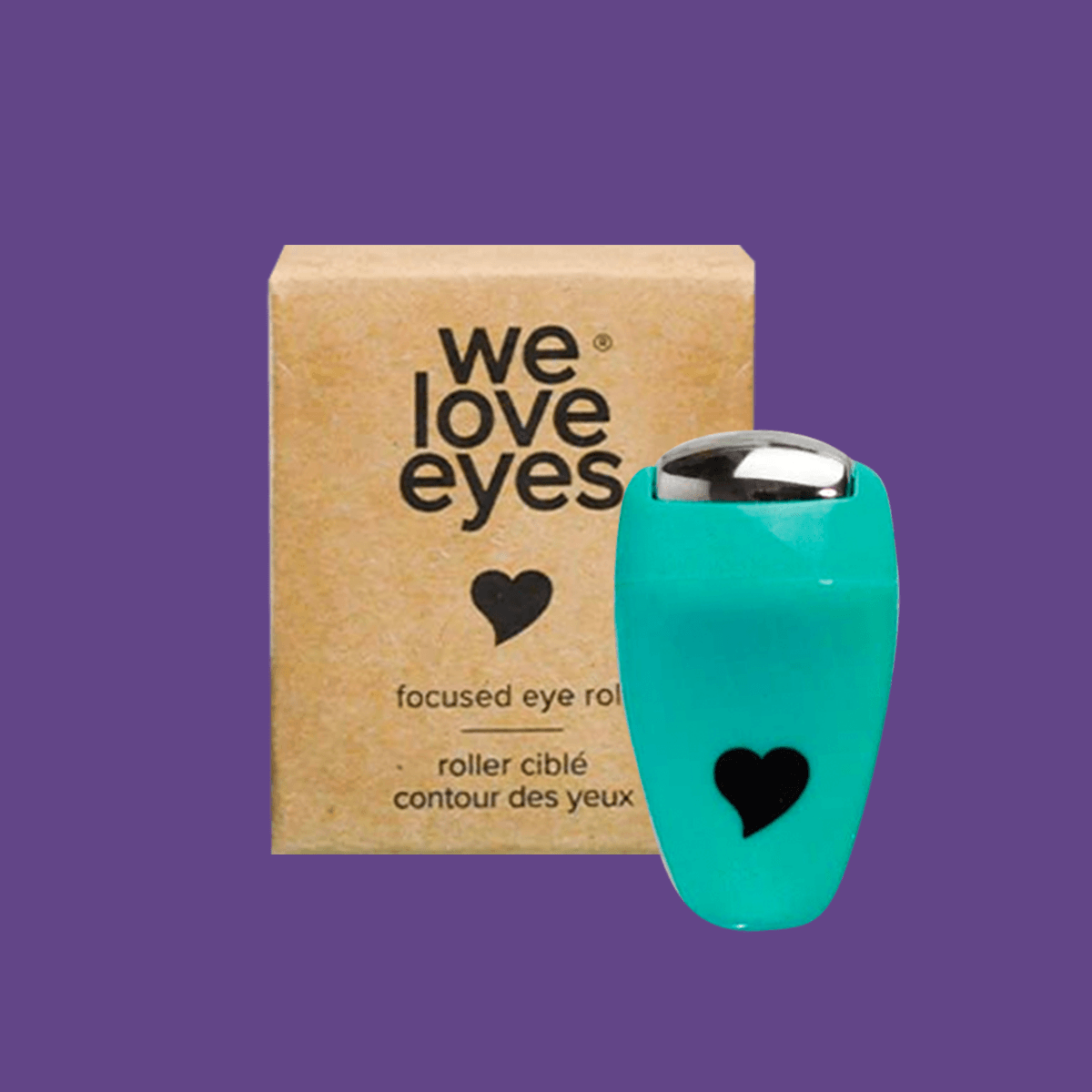 We Love Eyes - Focused Eye Roll - Tone, de-puff, & relax tired eyes. Hot compress for massaging meibomian glands. Fingertip precision - DryEye Rescue Store