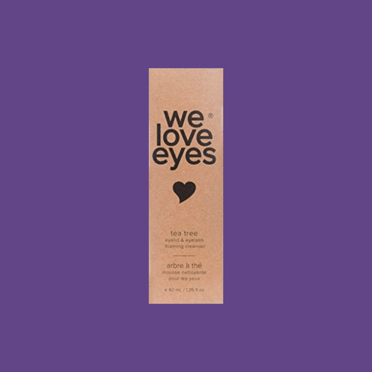 We Love Eyes: Tea Tree Eyelid Foaming Cleanser - Vegan. All natural. - DryEye Rescue Store