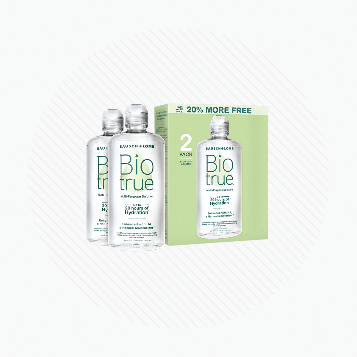 Biotrue Multi-Purpose Contact Lens Solution 2-Pack
